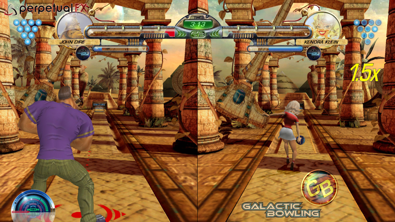 Скриншот из игры Galactic Bowling - 20