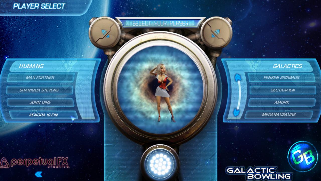 Скриншот из игры Galactic Bowling - 17