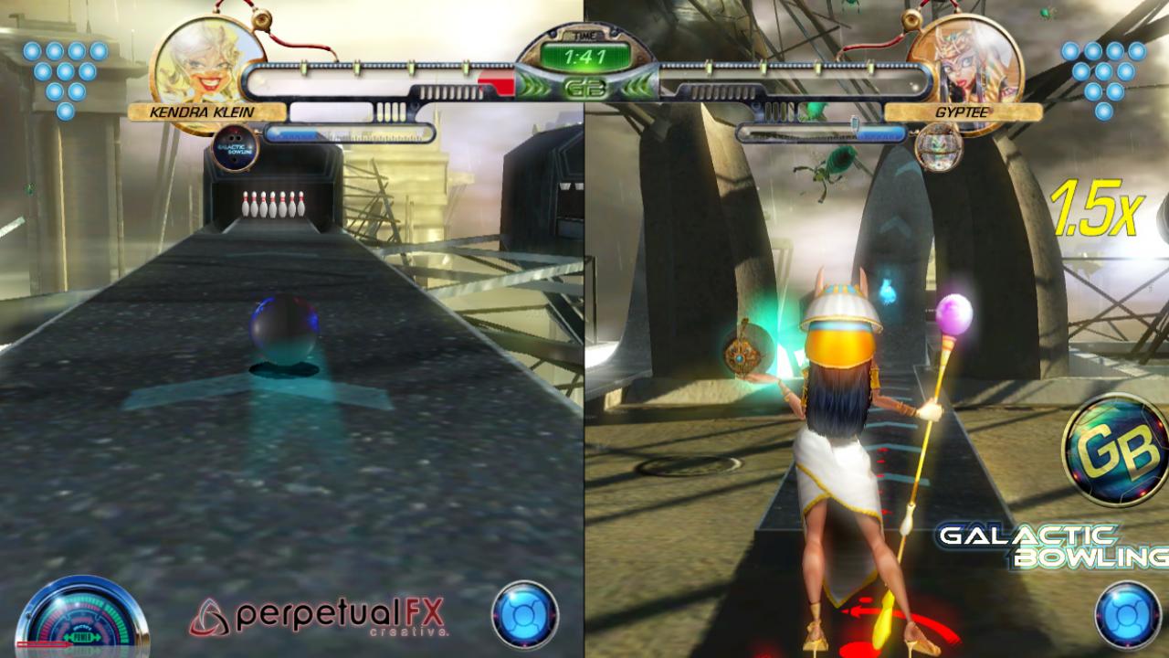 Скриншот из игры Galactic Bowling - 31