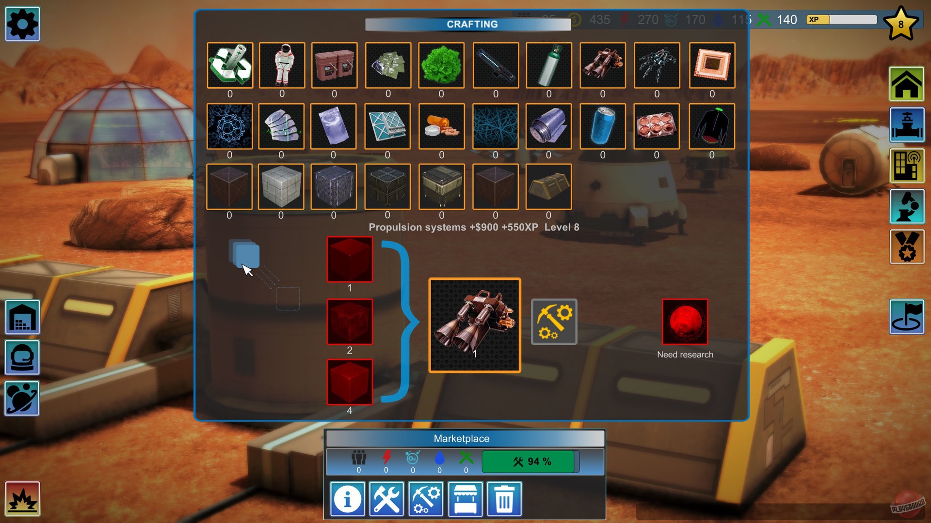 Скриншот из игры Earth Space Colonies - 20