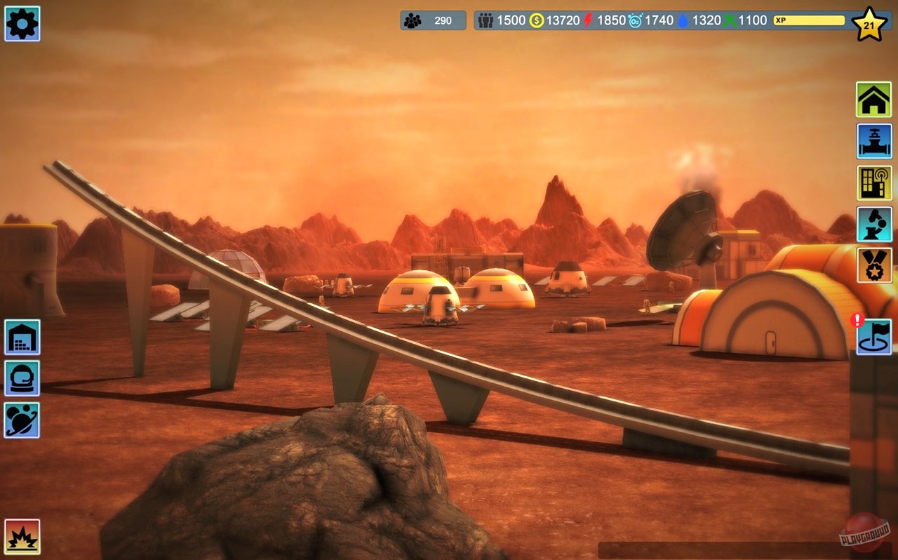 Скриншот из игры Earth Space Colonies - 12