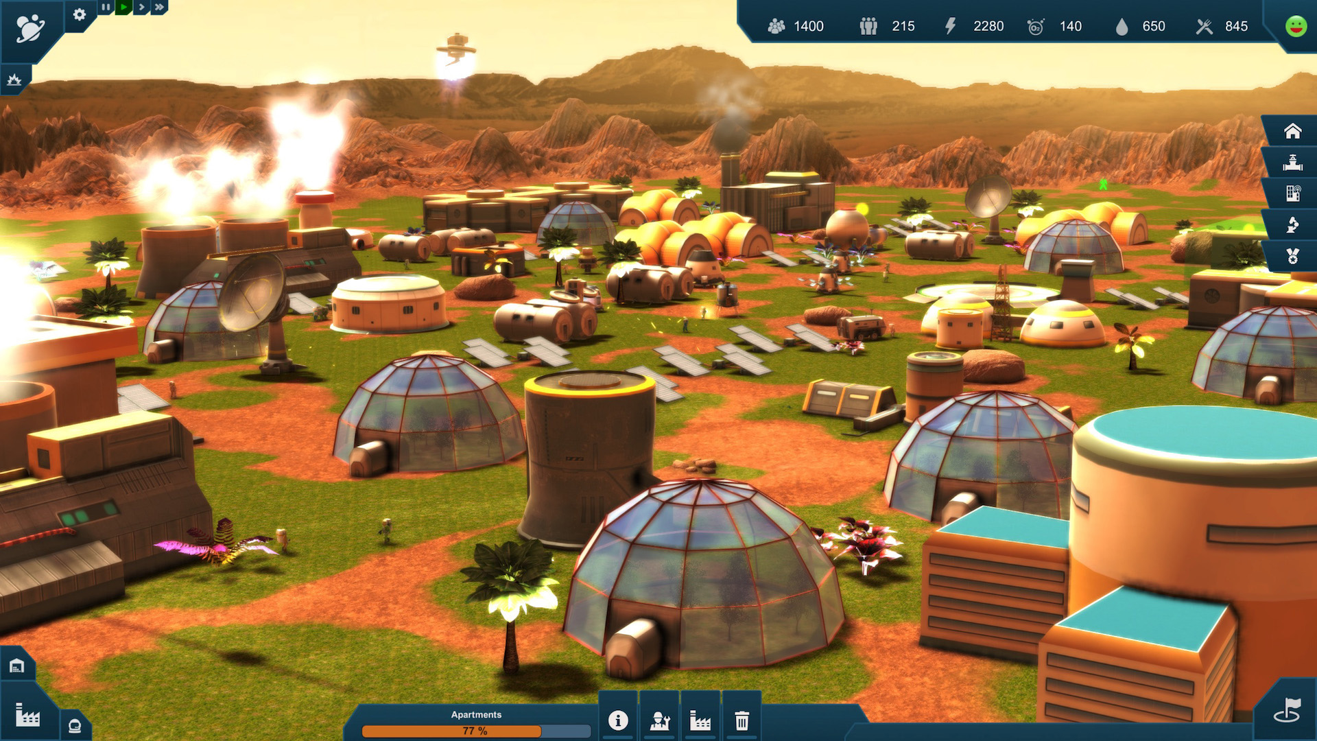 Скриншот из игры Earth Space Colonies - 18