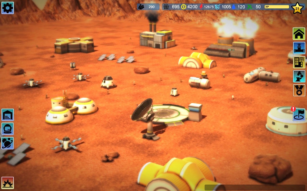 Скриншот из игры Earth Space Colonies - 1