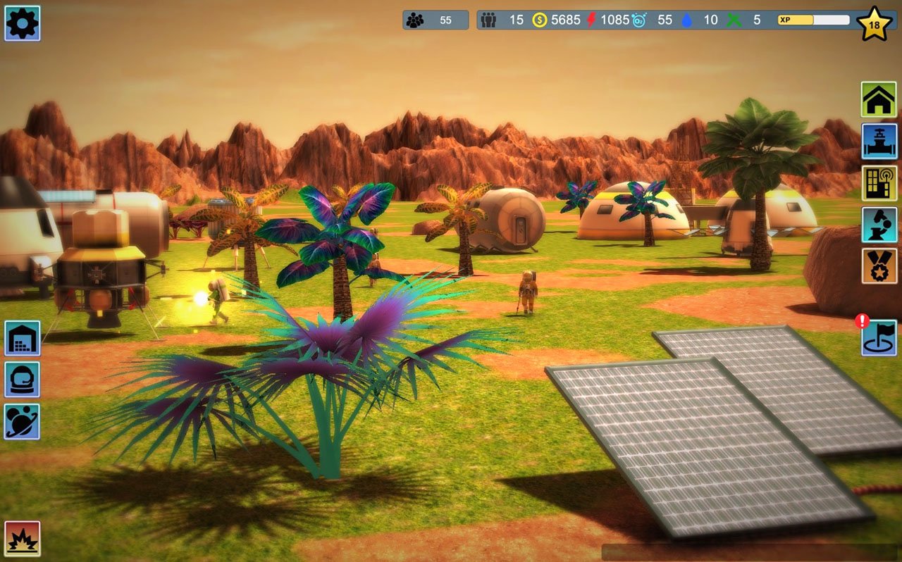 Скриншот из игры Earth Space Colonies - 2