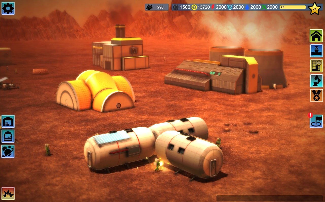 Скриншот из игры Earth Space Colonies - 4