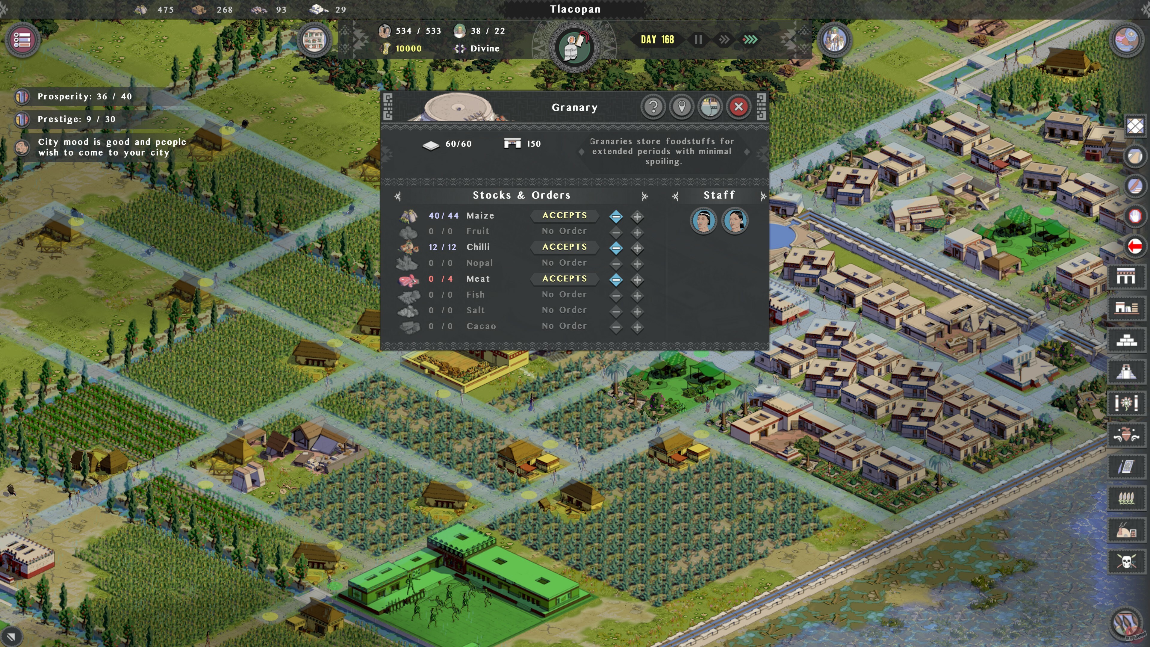 Скриншот из игры Tlatoani: Aztec Cities - 1