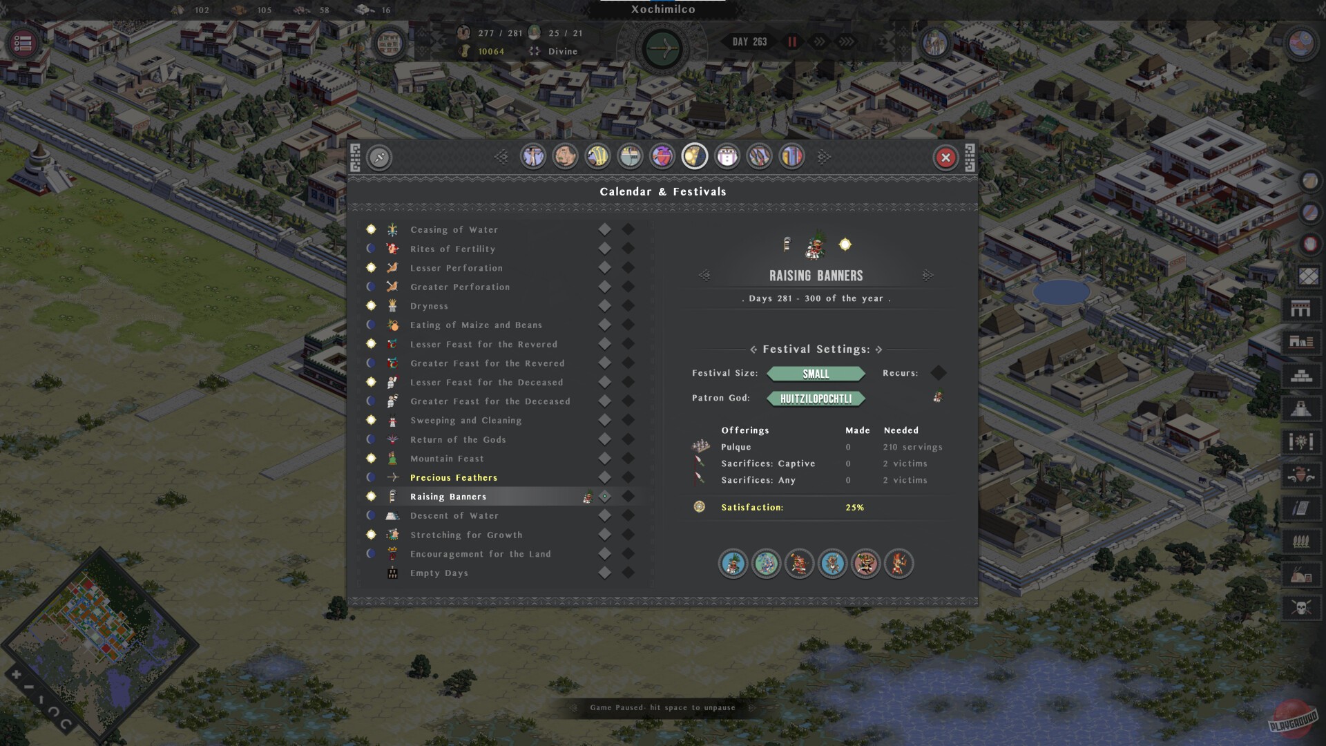 Скриншот из игры Tlatoani: Aztec Cities - 16