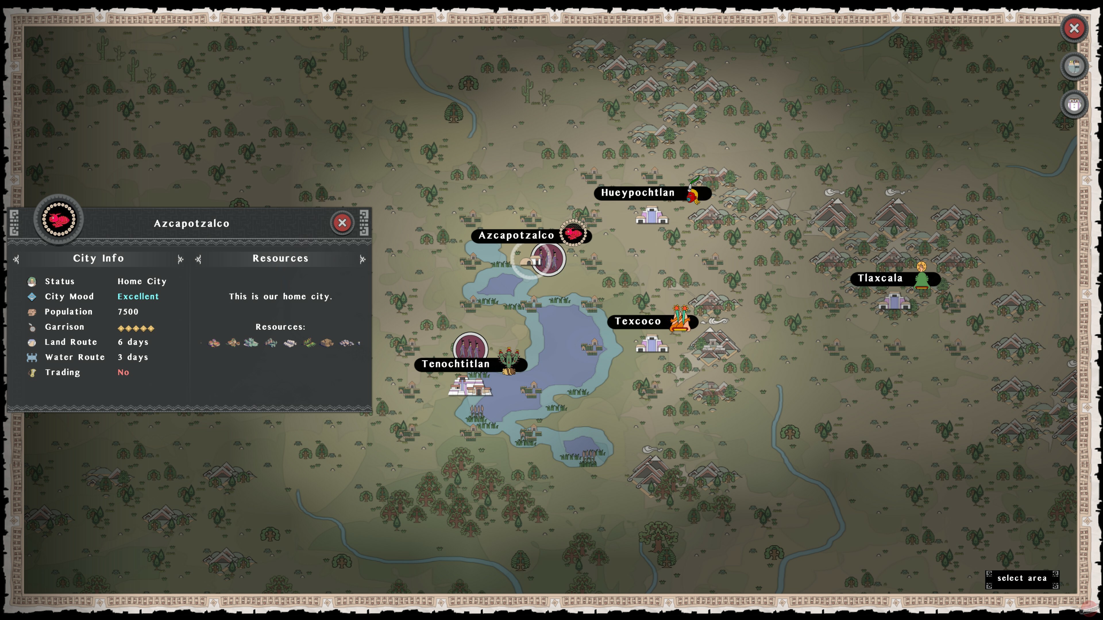 Скриншот из игры Tlatoani: Aztec Cities - 12