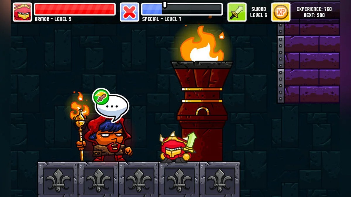 Скриншот из игры Super Chibi Knight - 2