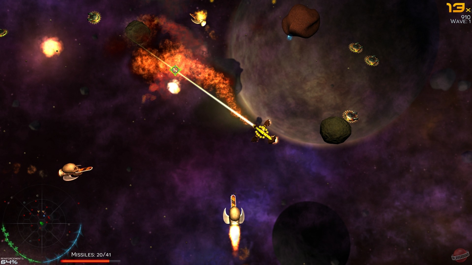 Скриншот из игры XenoRaptor - 13