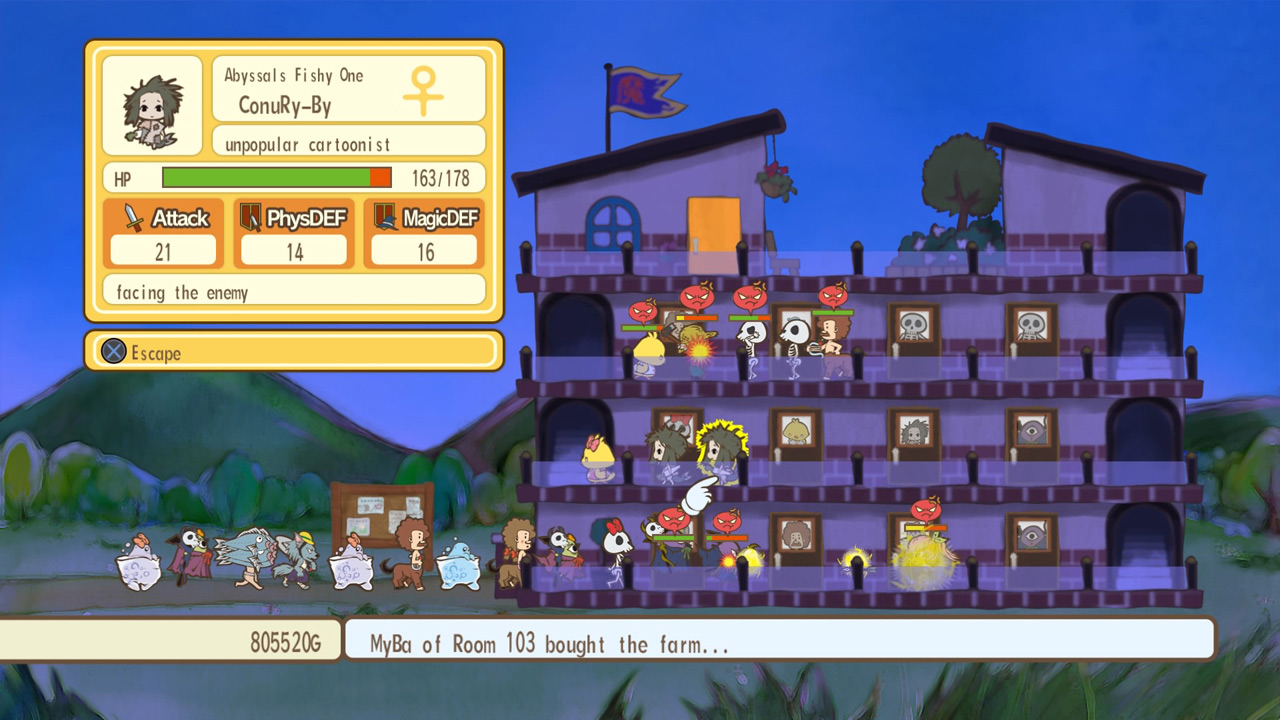 Скриншот из игры Unholy Heights - 12