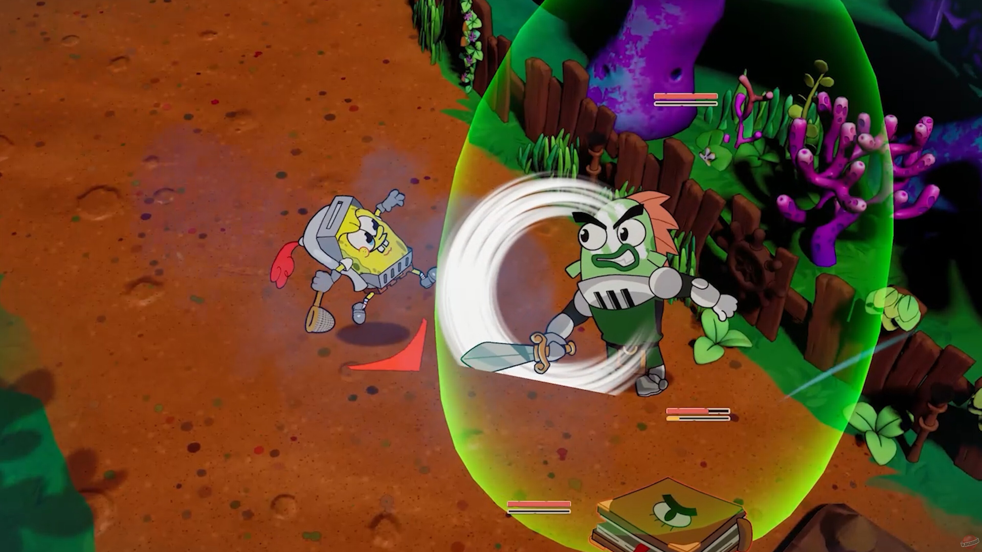 Скриншот из игры Nicktoons & The Dice of Destiny - 3