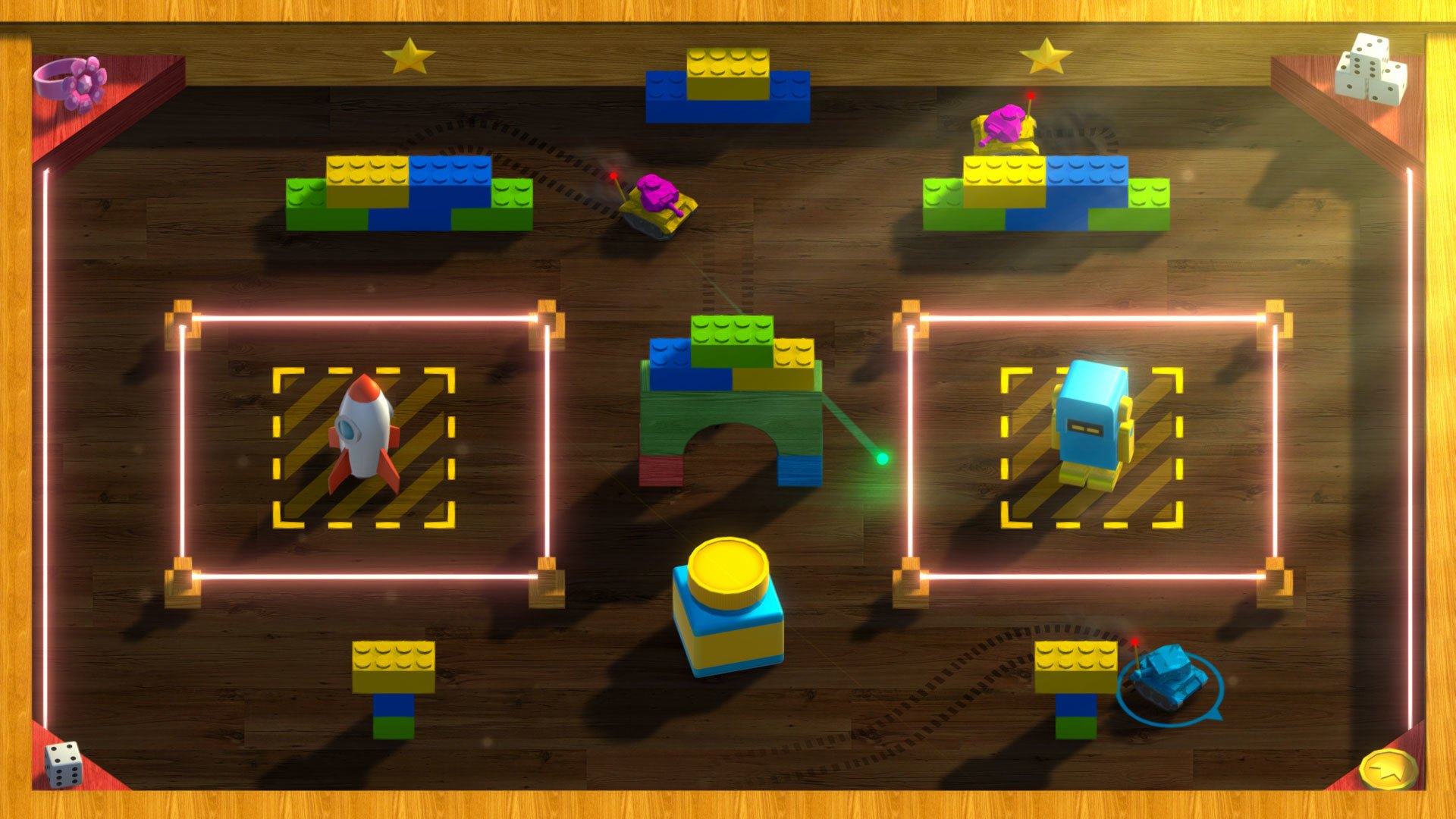 Скриншот из игры Attack of the Toy Tanks - 13