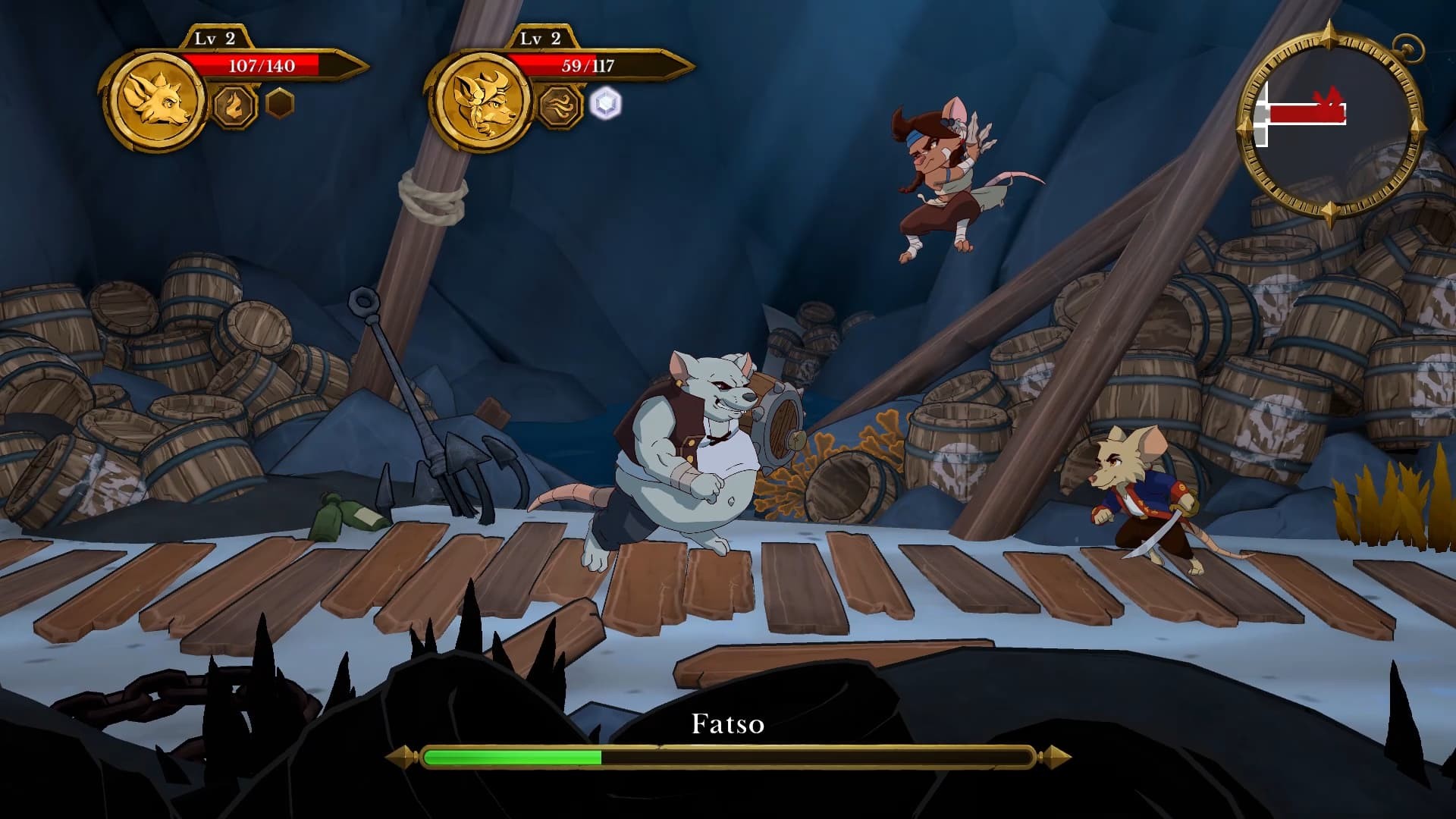 Скриншот из игры Curse of the Sea Rats - 47