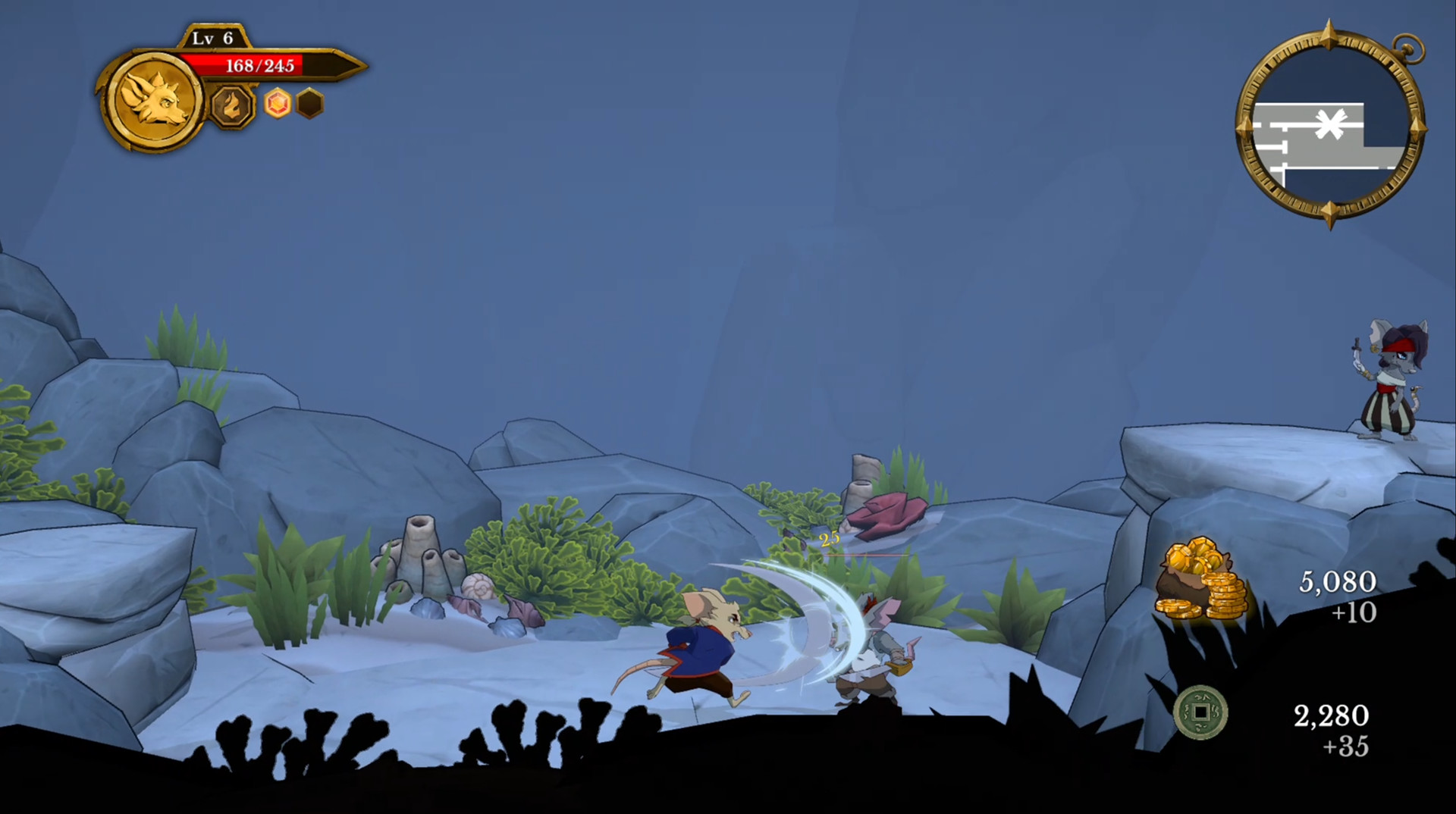 Скриншот из игры Curse of the Sea Rats - 21