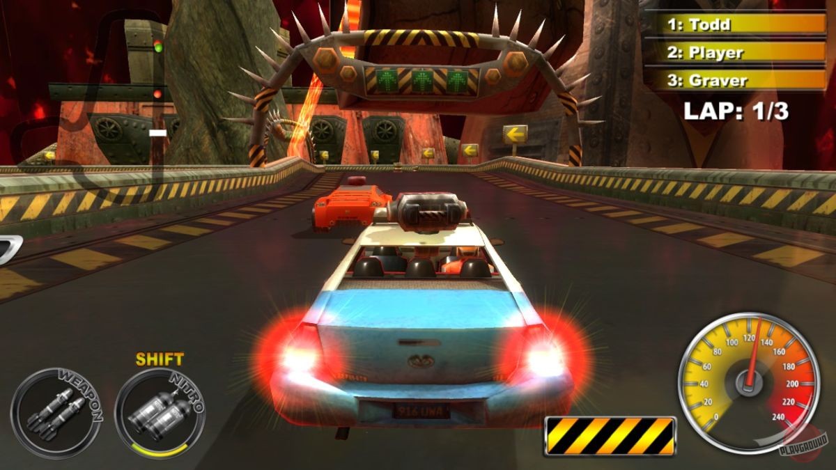 Скриншот из игры Lethal Brutal Racing - 15
