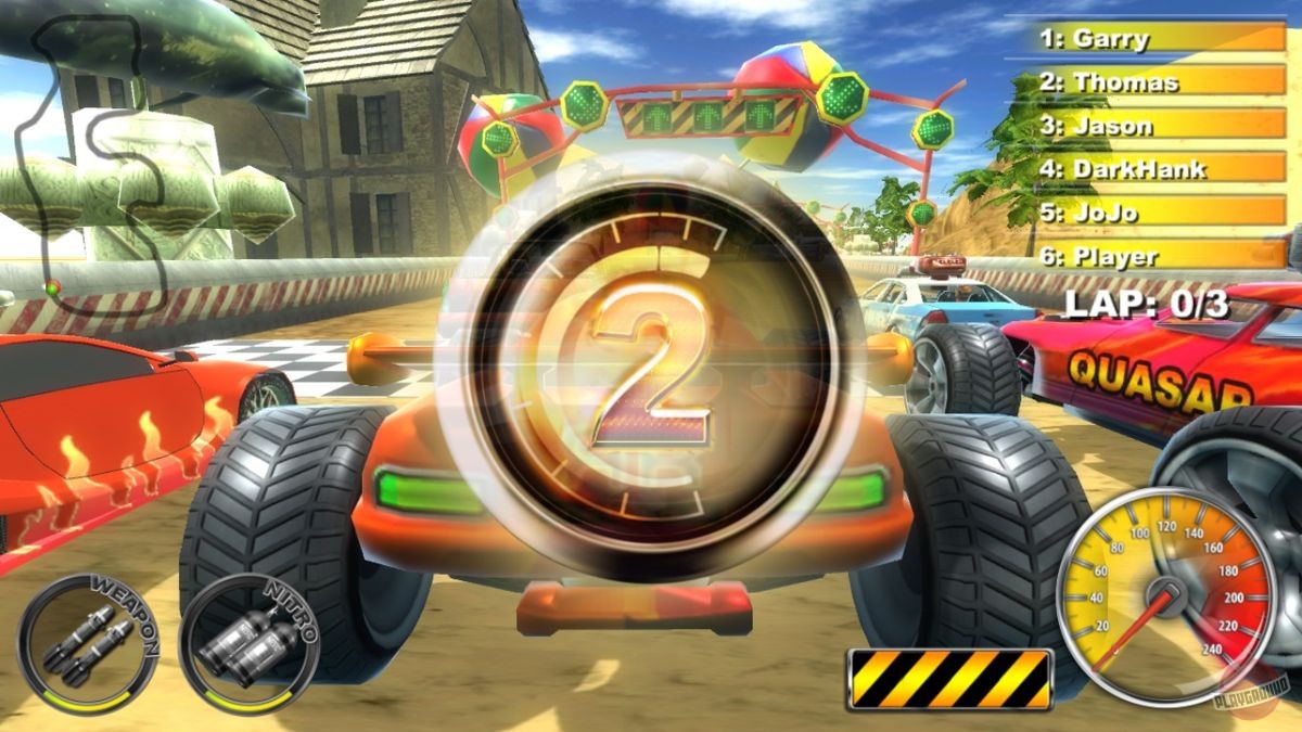 Скриншот из игры Lethal Brutal Racing - 20