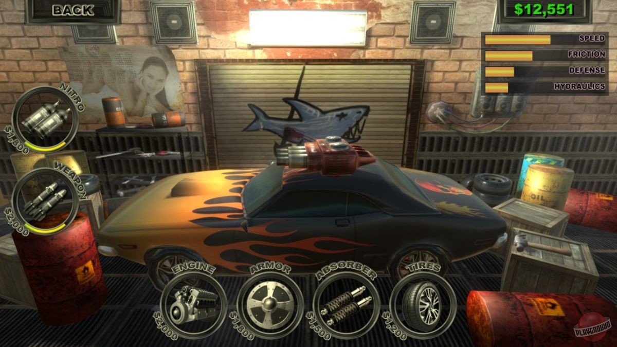 Скриншот из игры Lethal Brutal Racing - 13