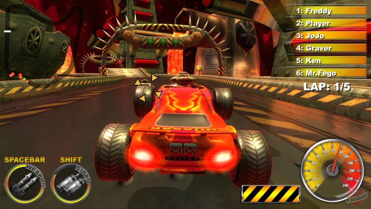 Скриншот из игры Lethal Brutal Racing - 19
