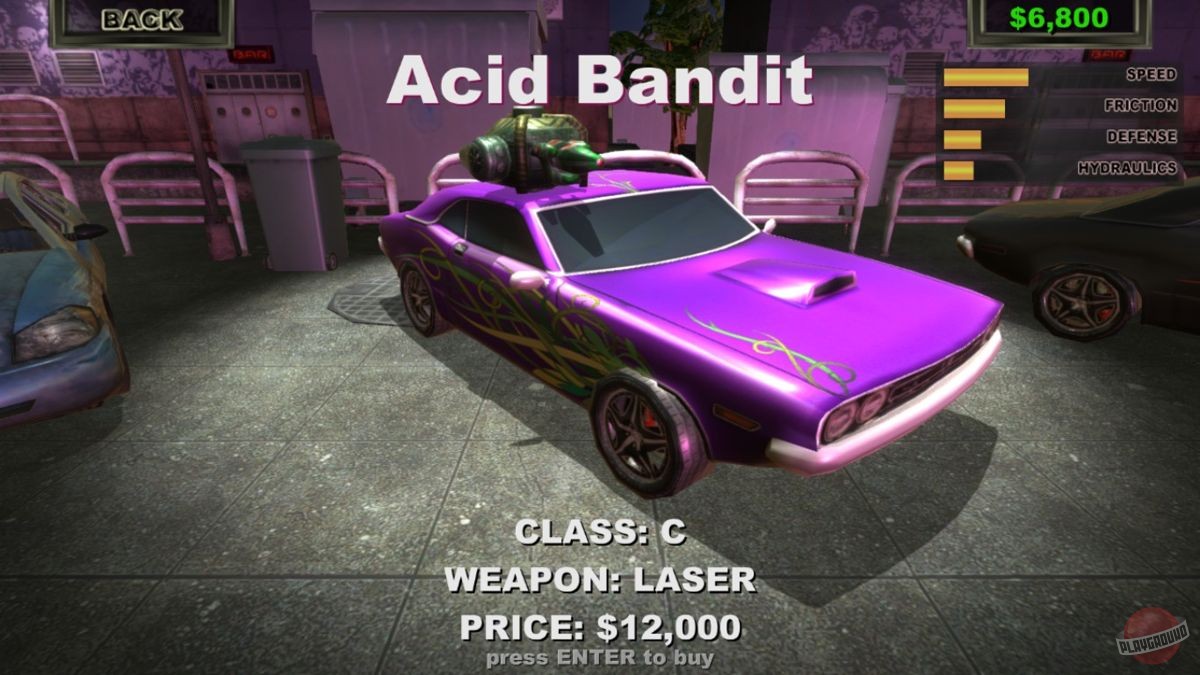 Скриншот из игры Lethal Brutal Racing - 17