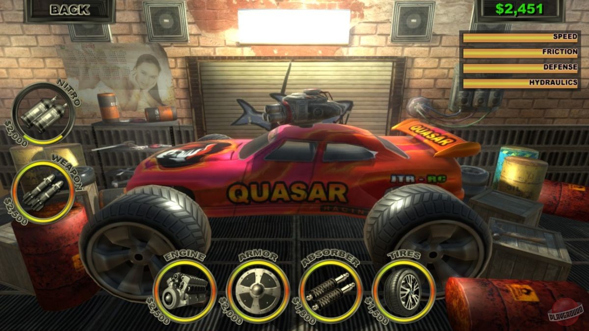 Скриншот из игры Lethal Brutal Racing - 14