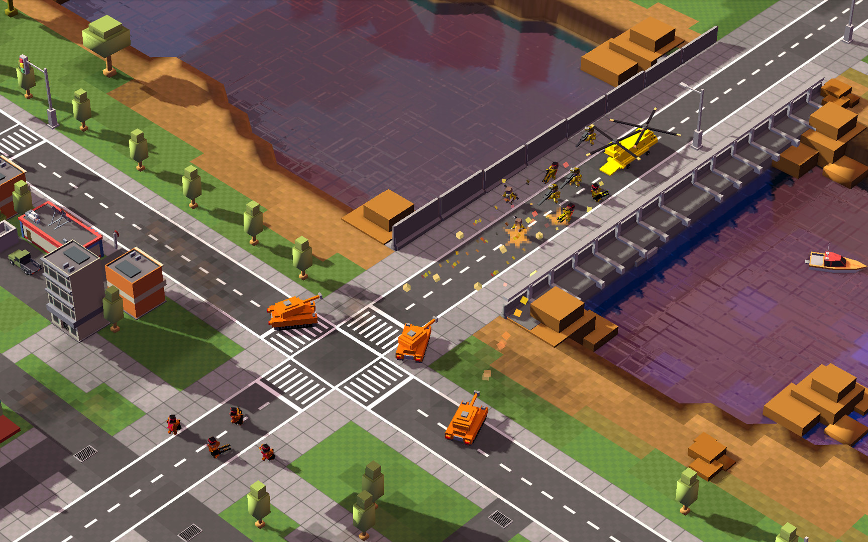 Скриншот из игры 8-Bit Armies - 28