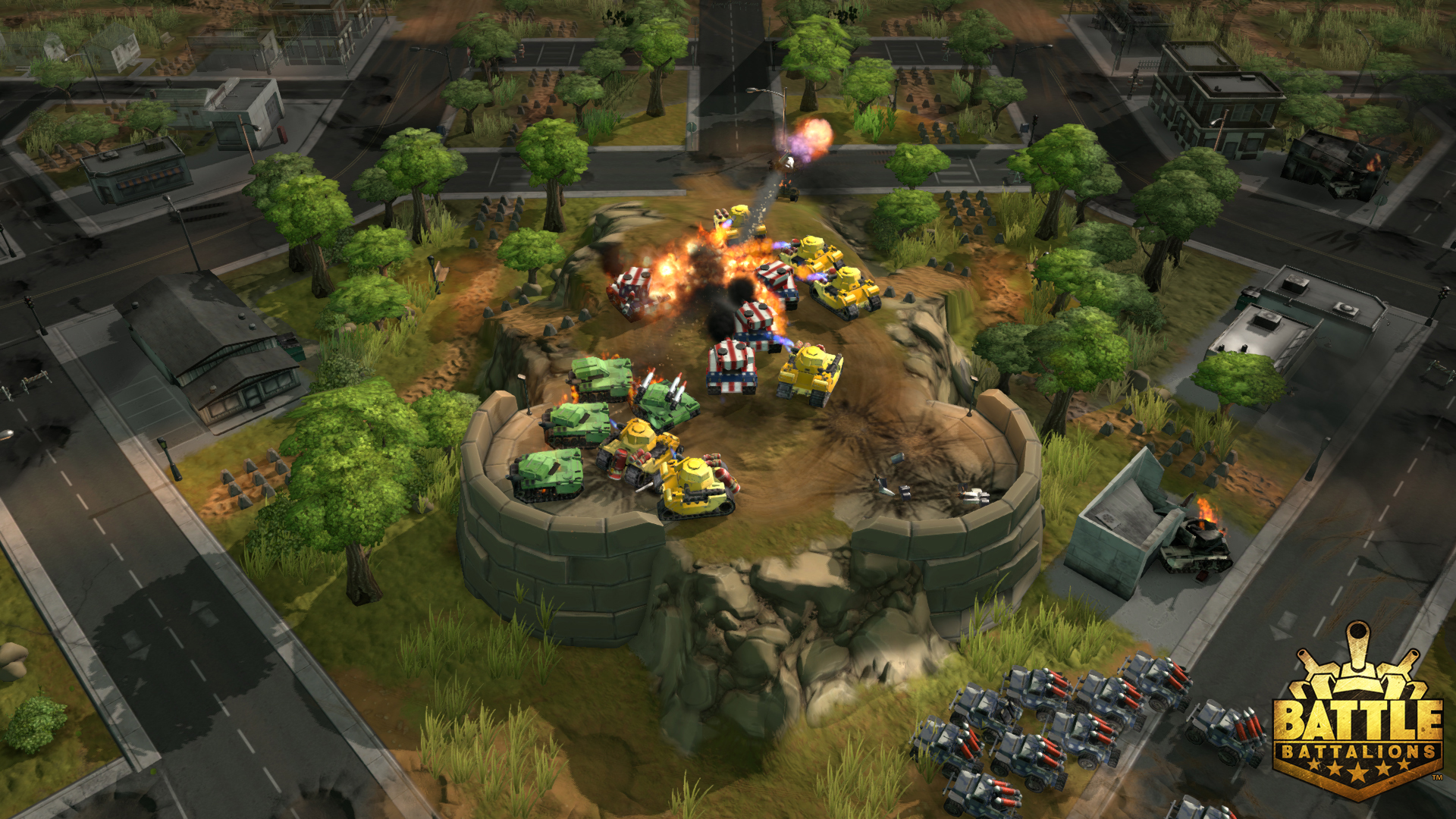 Скриншот из игры Battle Battalions - 25