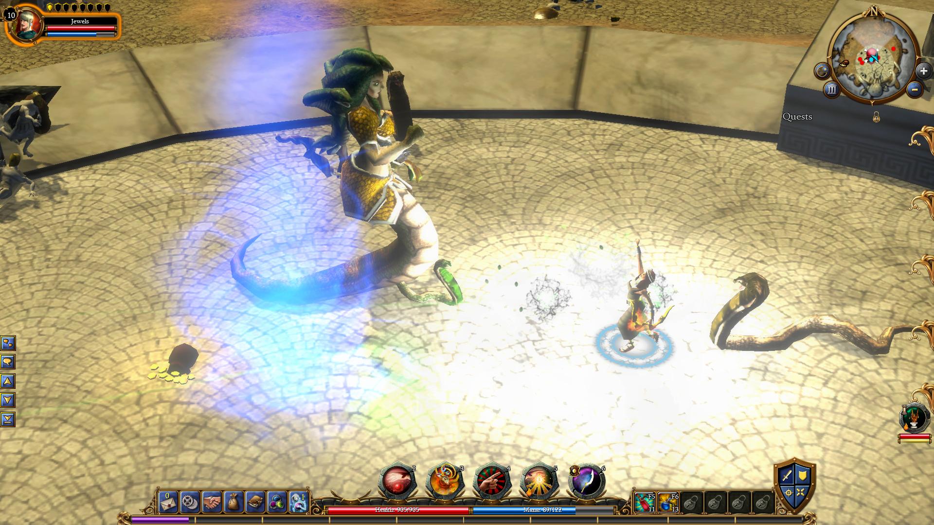 Скриншот из игры Mytheon - 26