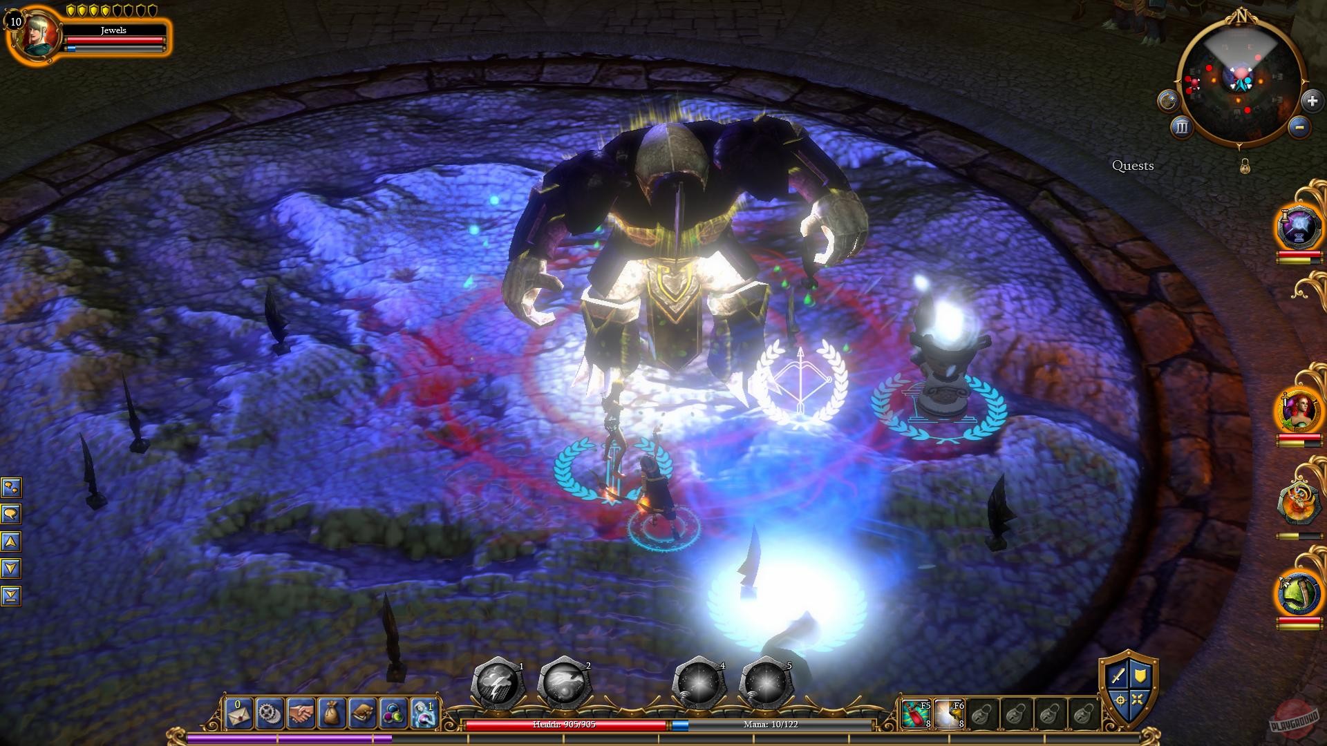 Скриншот из игры Mytheon - 22