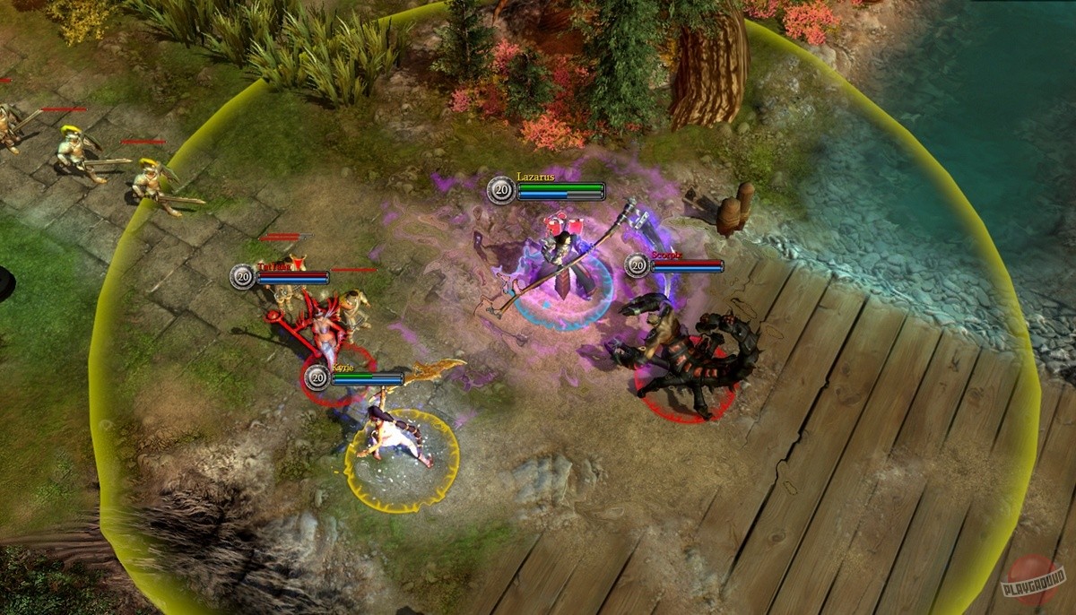 Скриншот из игры Rise of Immortals: Battle for Graxia - 5