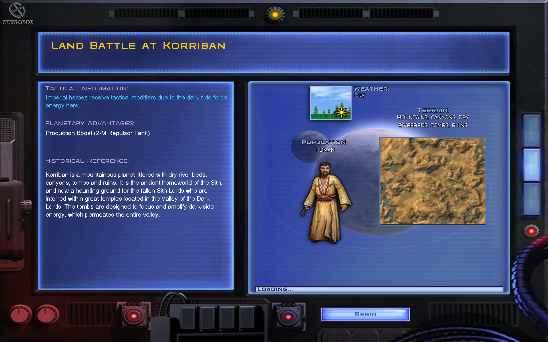 Скриншот из игры Star Wars: Empire at War - 174