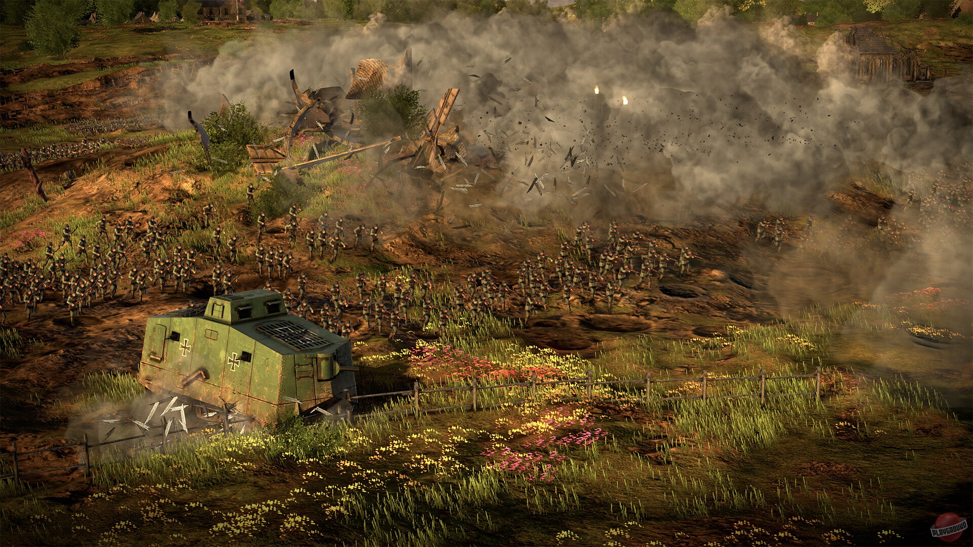 Скриншот из игры The Great War: Western Front - 2