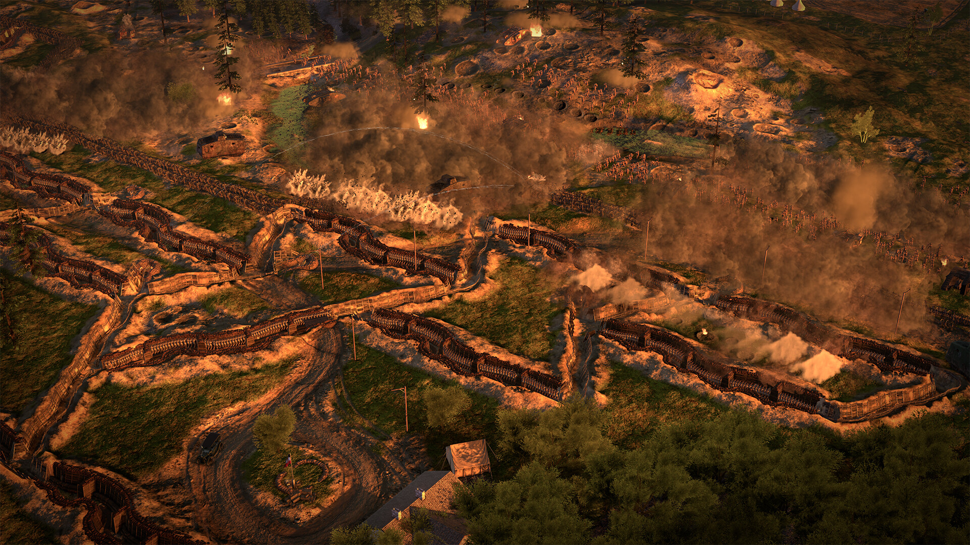 Скриншот из игры The Great War: Western Front - 1