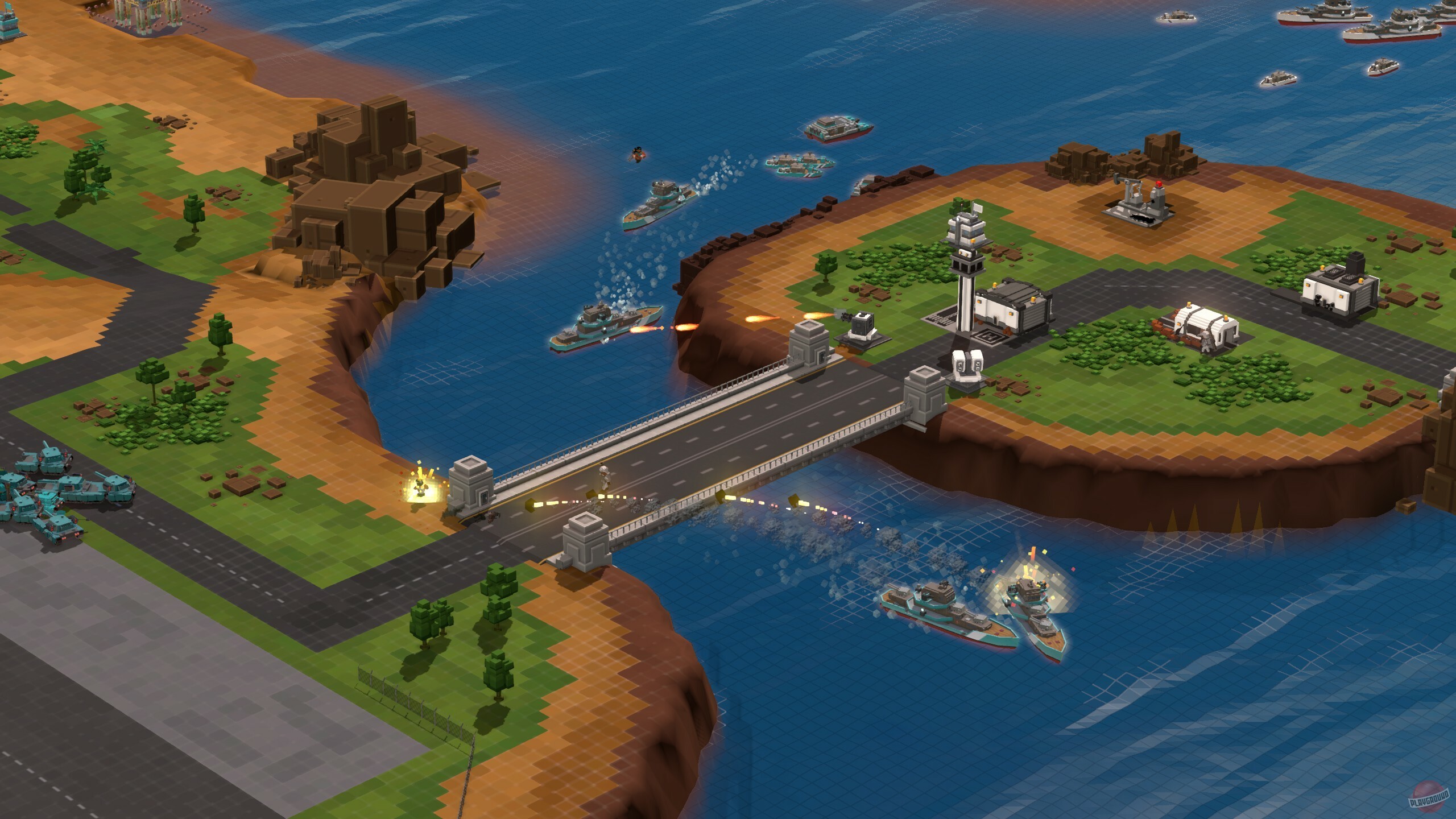 Скриншот из игры 9-Bit Armies: A Bit Too Far - 18