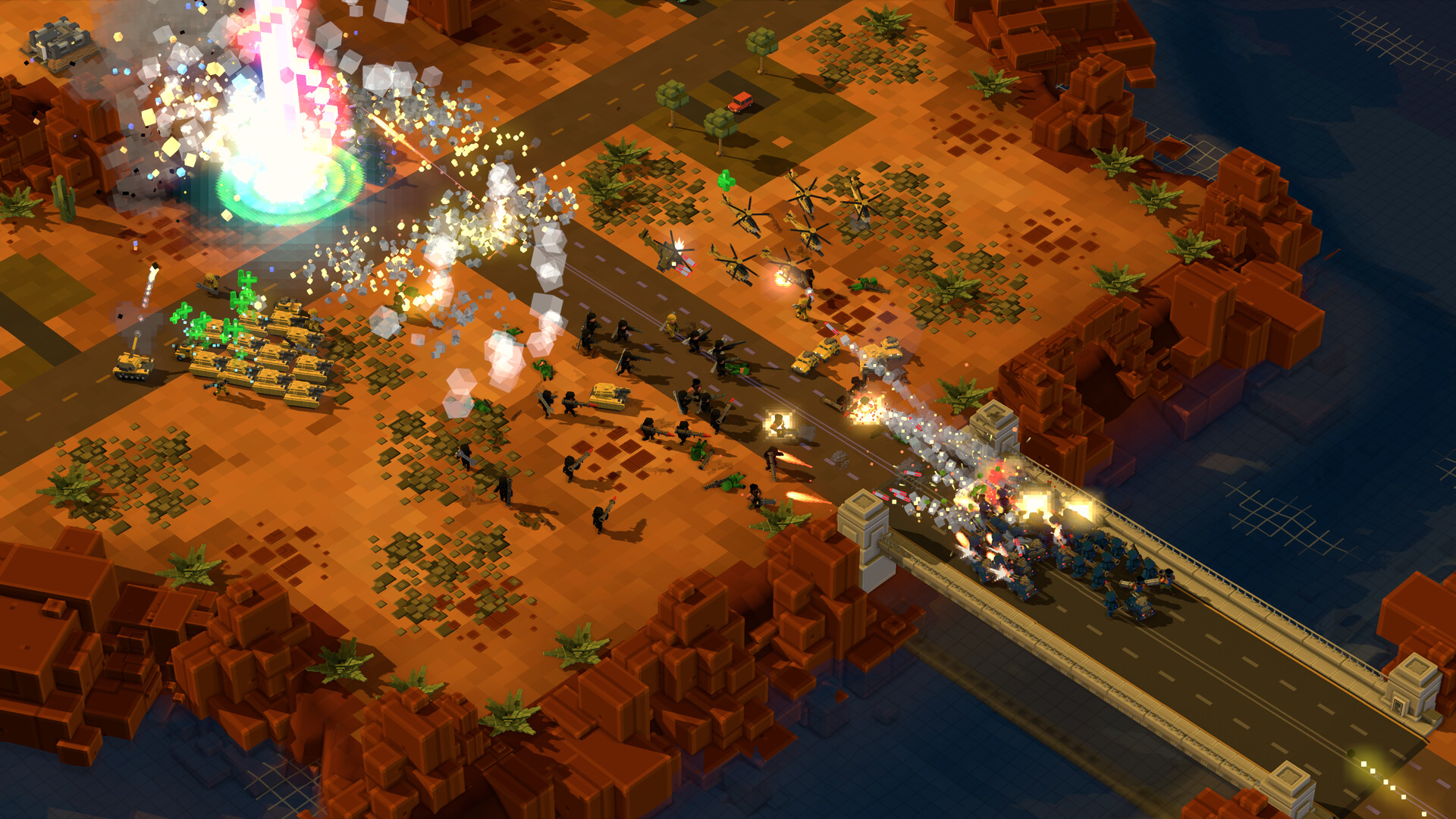 Скриншот из игры 9-Bit Armies: A Bit Too Far - 33