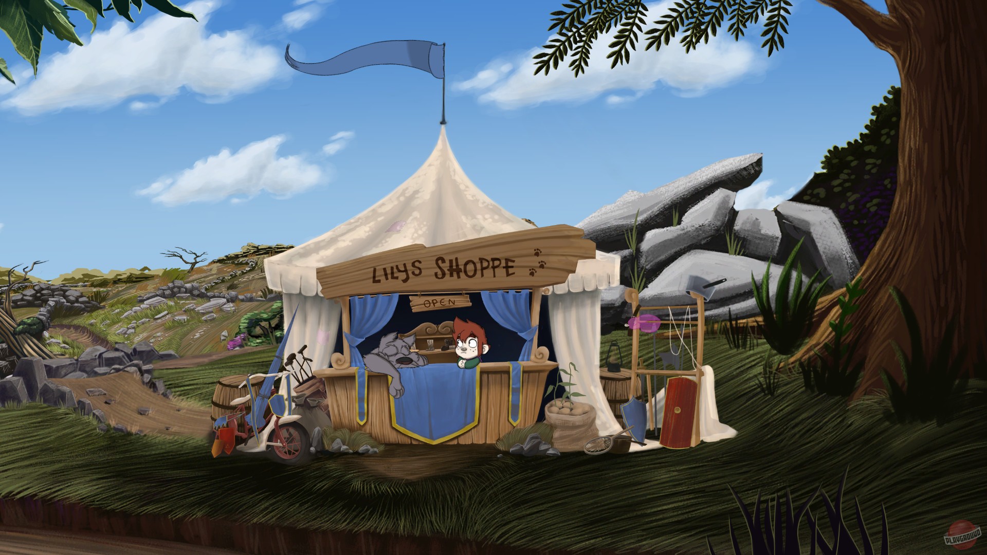 Скриншот из игры The Little Acre - 13