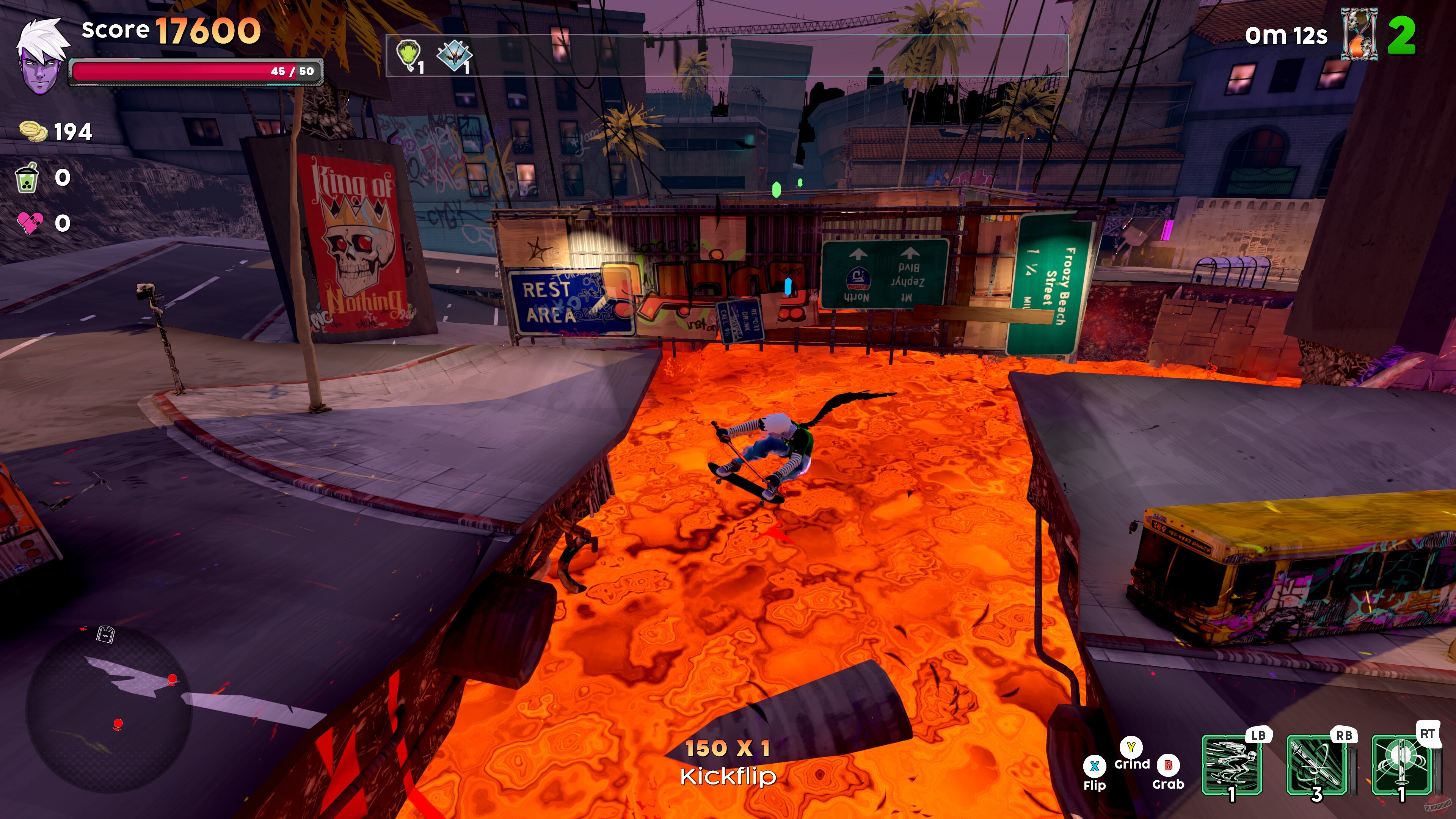 Скриншот из игры Helskate - 28