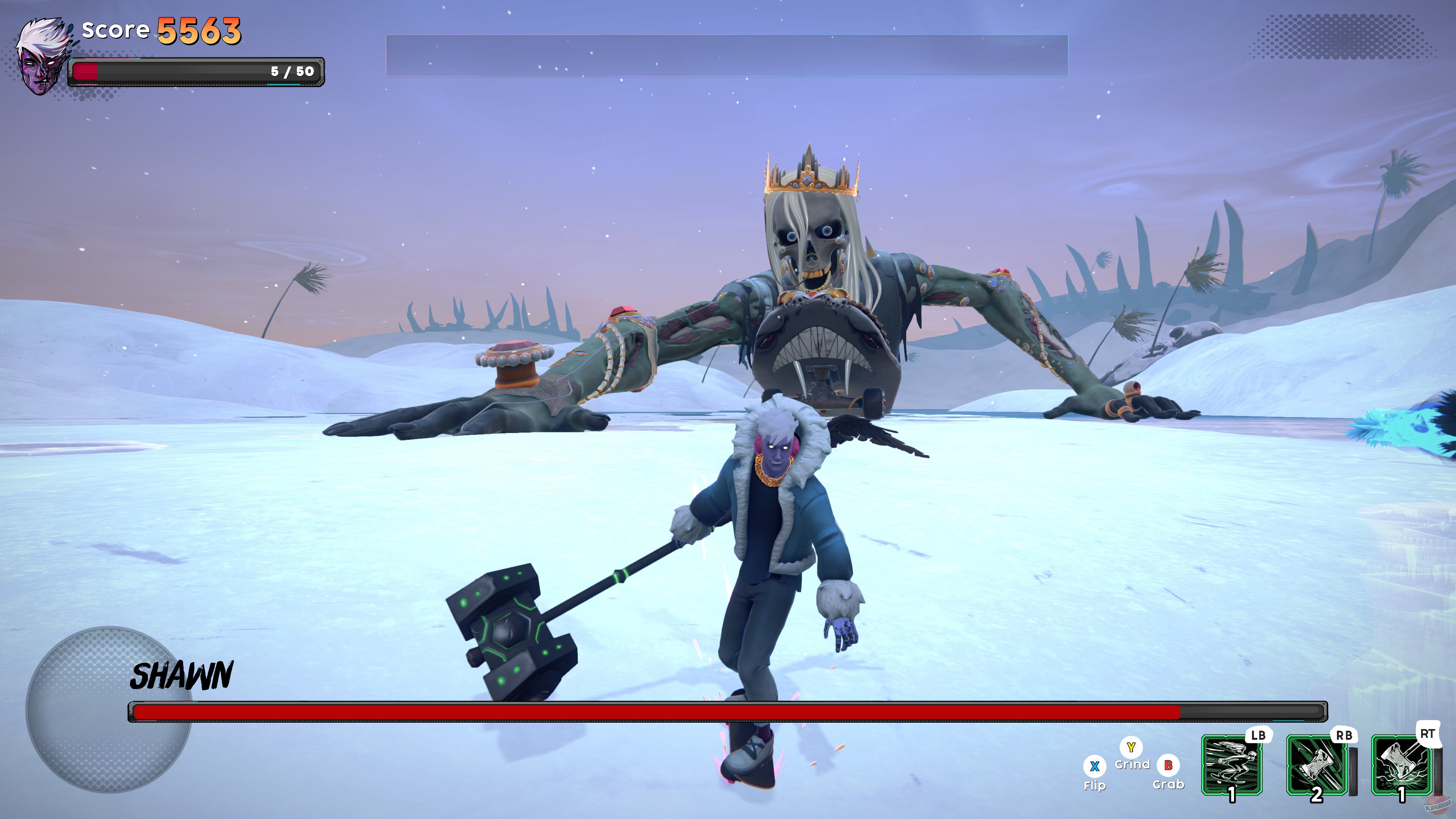 Скриншот из игры Helskate - 42