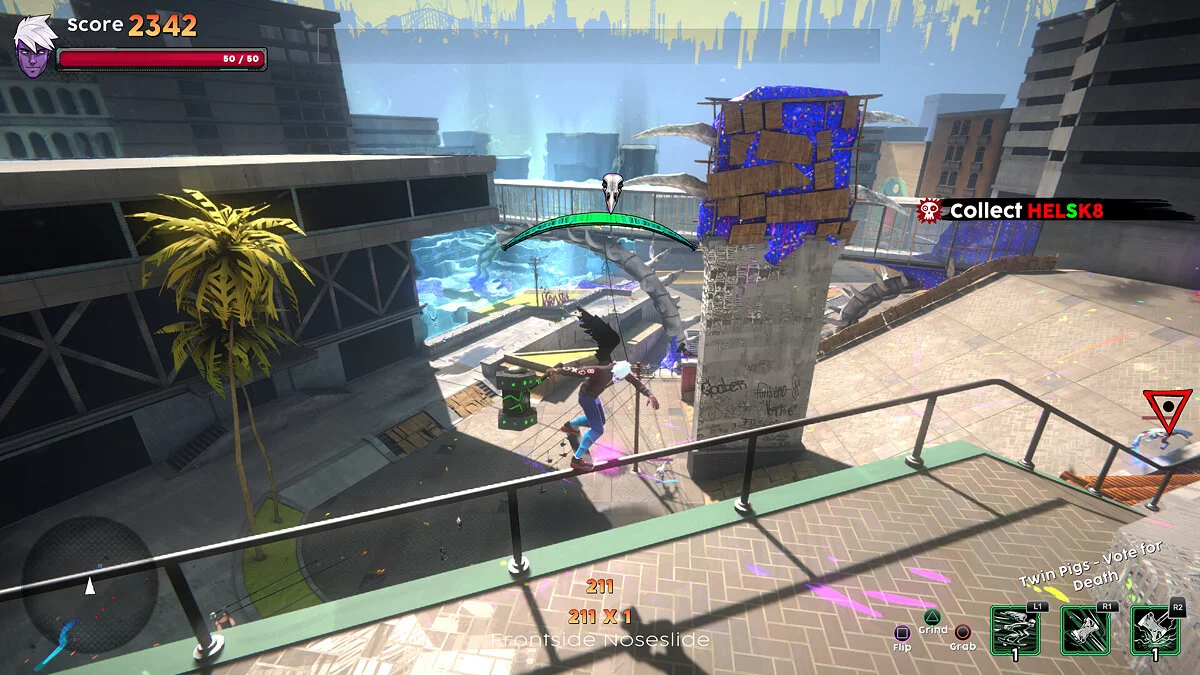 Скриншот из игры Helskate - 17