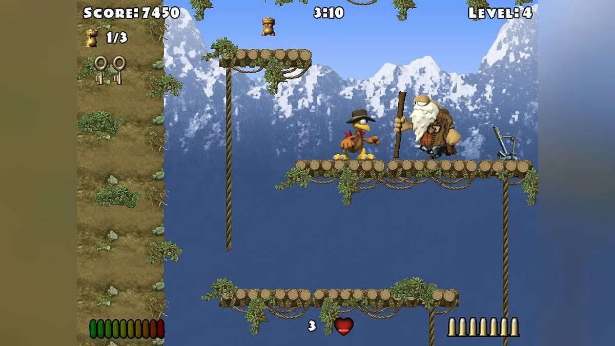 Скриншот из игры Crazy Chicken: Heart of Tibet - 5