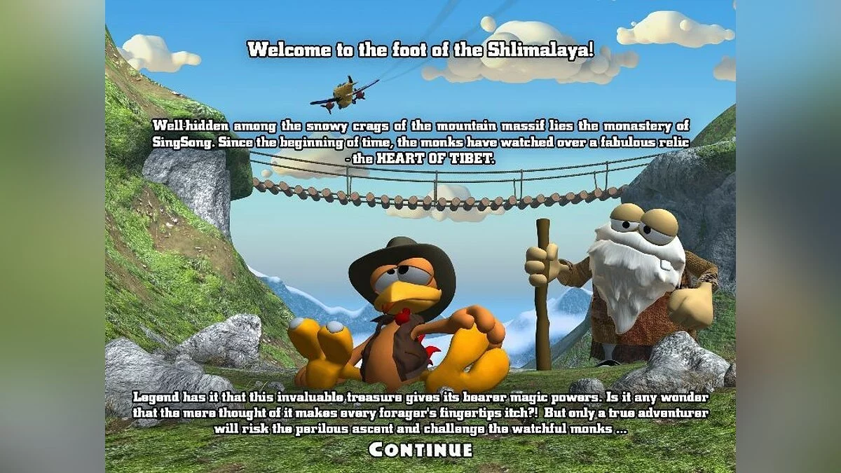 Скриншот из игры Crazy Chicken: Heart of Tibet - 8