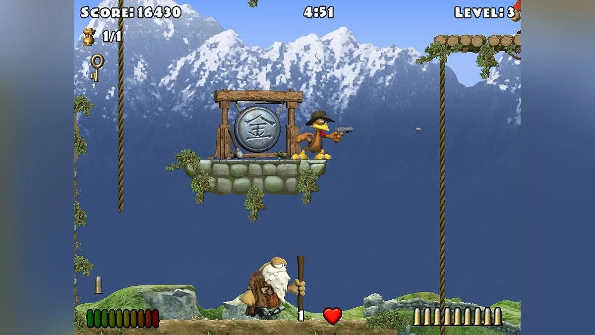 Скриншот из игры Crazy Chicken: Heart of Tibet - 6
