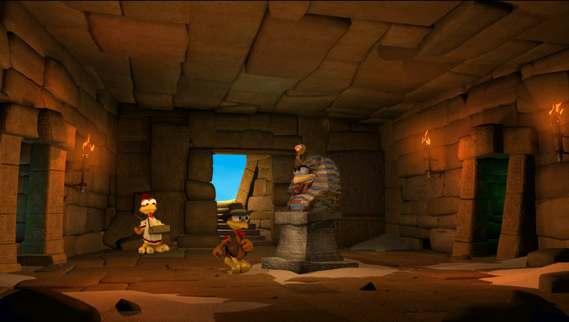 Скриншот из игры Moorhuhn Adventure: Der Schatz des Pharao - 5