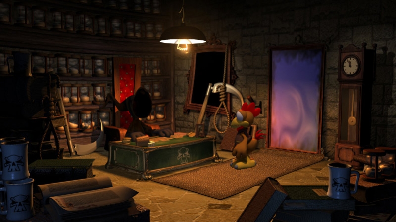 Скриншот из игры Moorhuhn: Der Fluch des Goldes - 5
