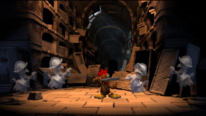 Скриншот из игры Moorhuhn: Der Fluch des Goldes - 6