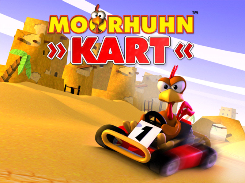 Скриншот из игры Moorhuhn Kart Extra - 15