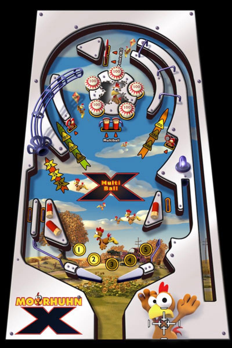 Скриншот из игры Moorhuhn Pinball Volume 1 - 7