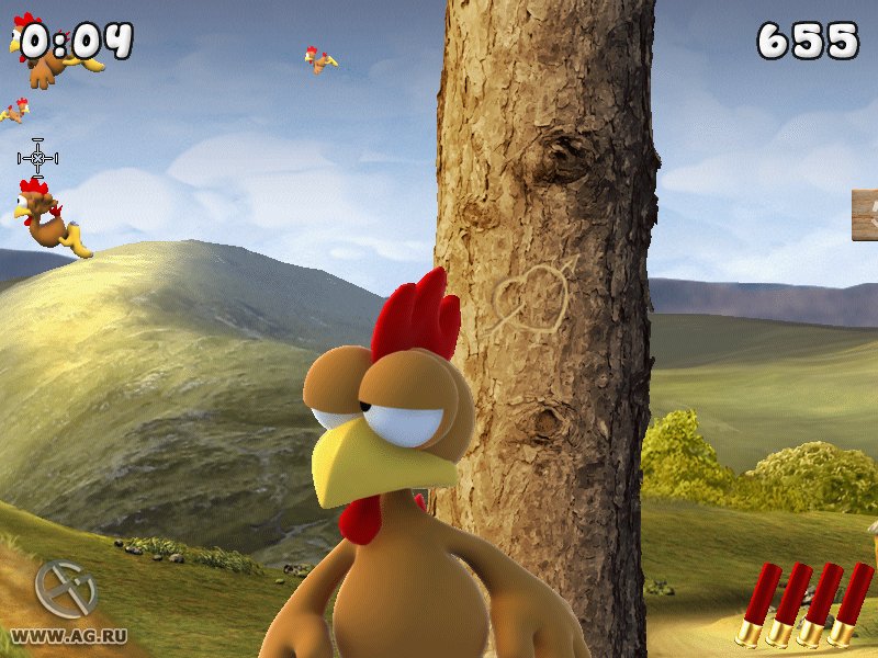 Скриншот из игры Moorhuhn Remake - 21