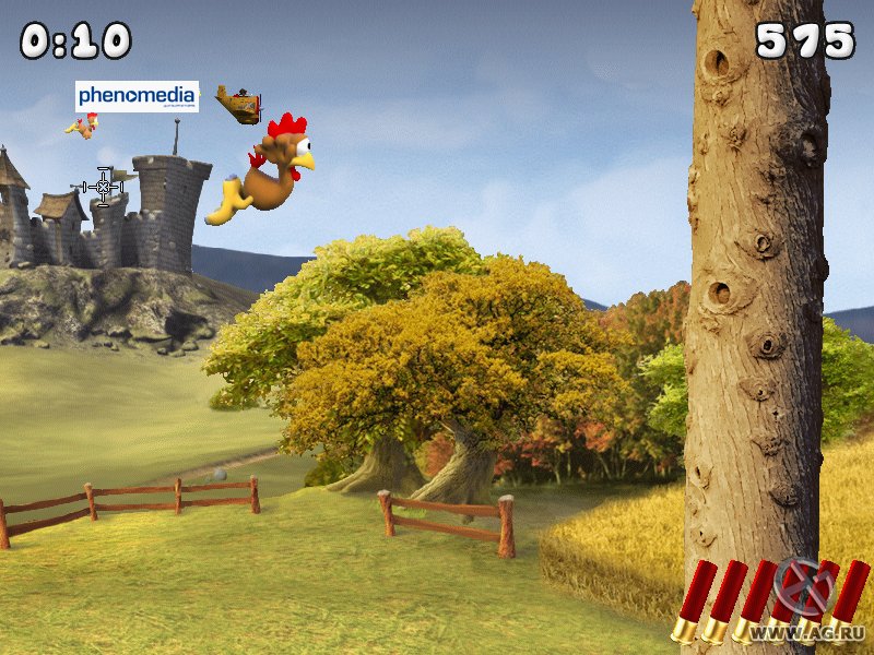 Скриншот из игры Moorhuhn Remake - 5