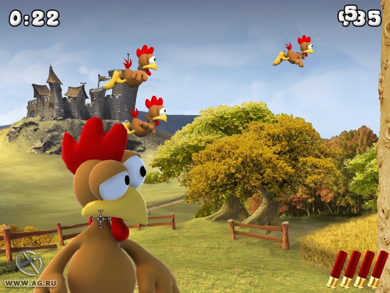 Скриншот из игры Moorhuhn Remake - 20